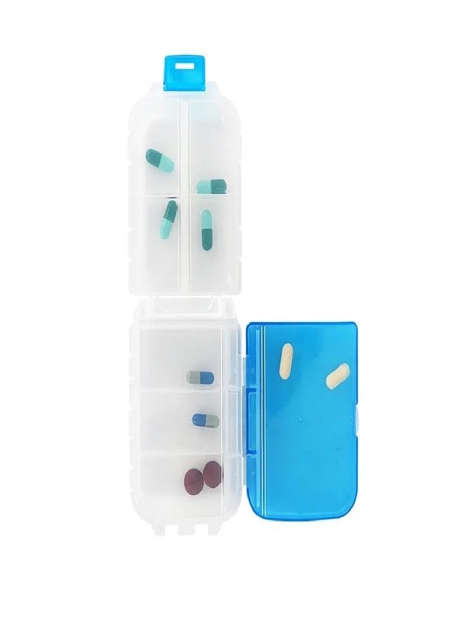 Prostuff.in Health Care Travelling Organizer Portable Three Layer Medicine Pill Box 1 Pcs Multicolor - Image 2
